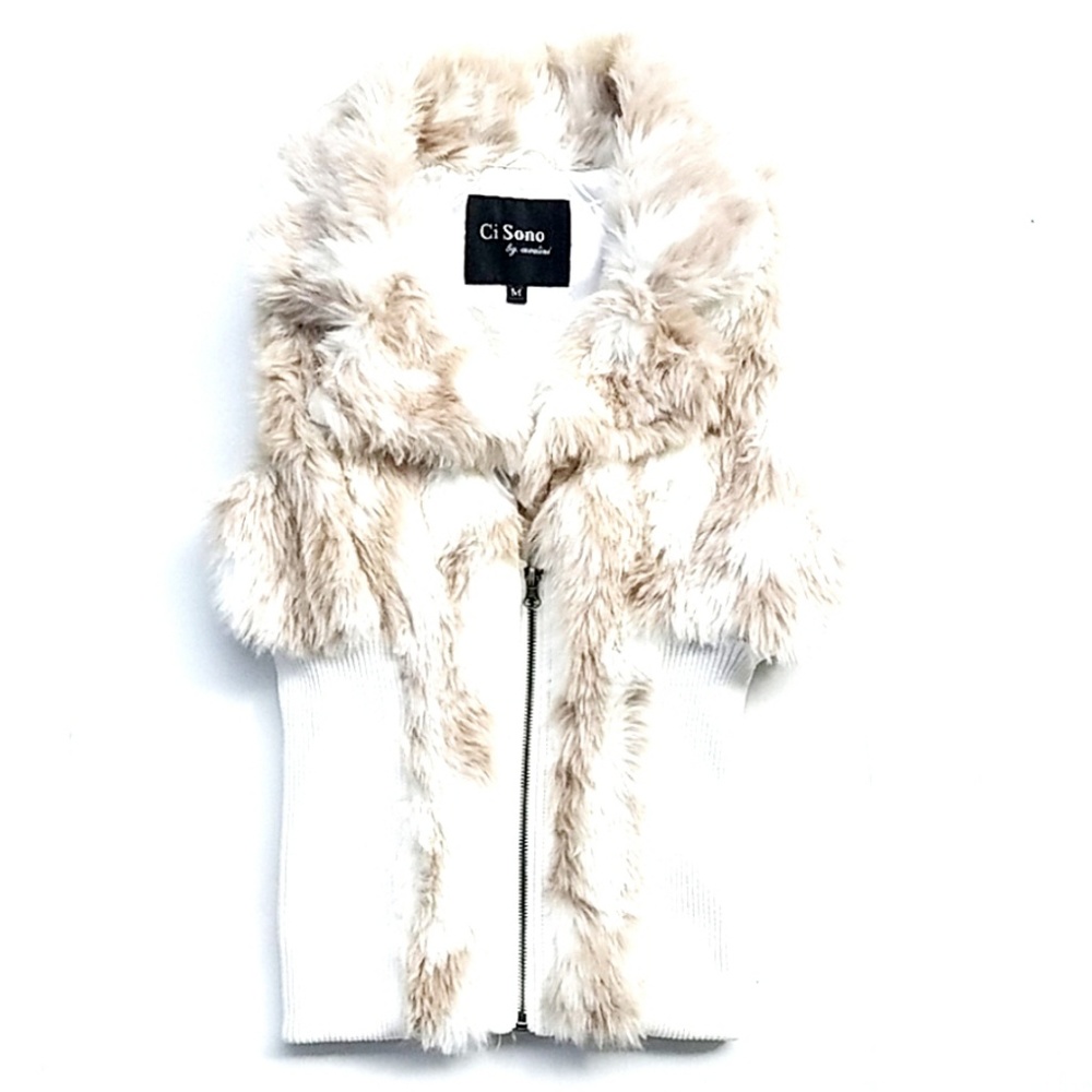 Ci Sono ~ Faux Fur Vest